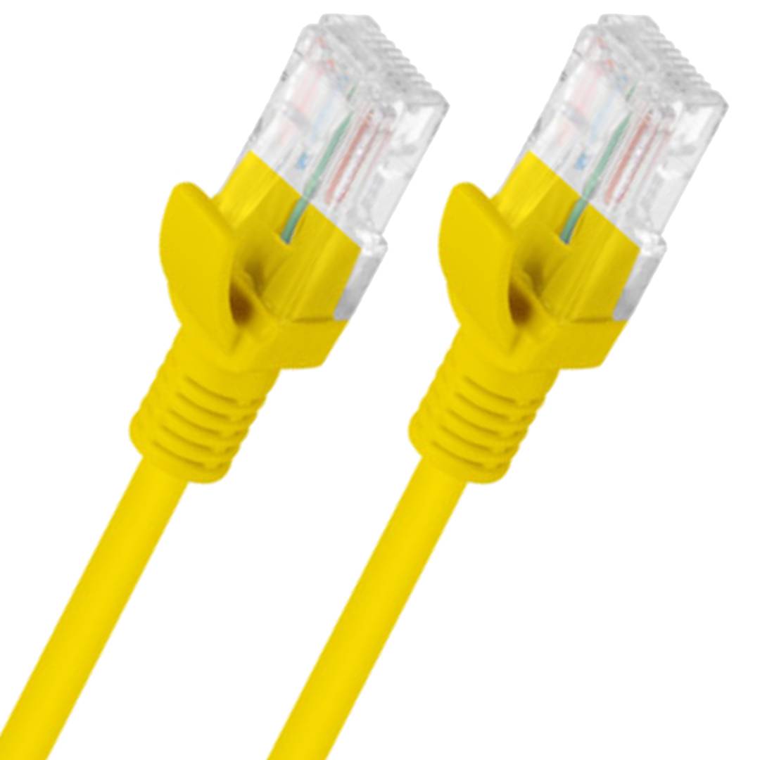 Cable de red ethernet Cat. 6 UTP de 5 m de color amarillo PCU6-10CC-0500-Y