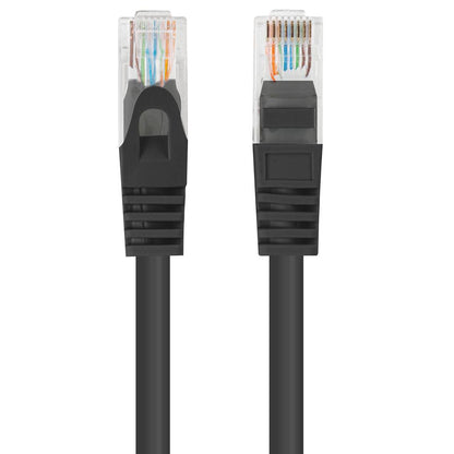 Cable de red ethernet Cat. 6 UTP de 0,25 m de color negro PCU6-10CC-0025-BK