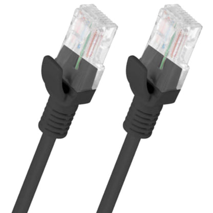 Cable de red ethernet Cat. 6 UTP de 0,25 m de color negro PCU6-10CC-0025-BK