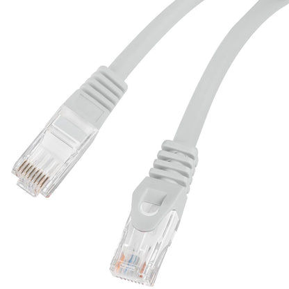 Cable de red ethernet Cat. 6 UTP de 0,25 m de color gris PCU6-10CU-0025-S