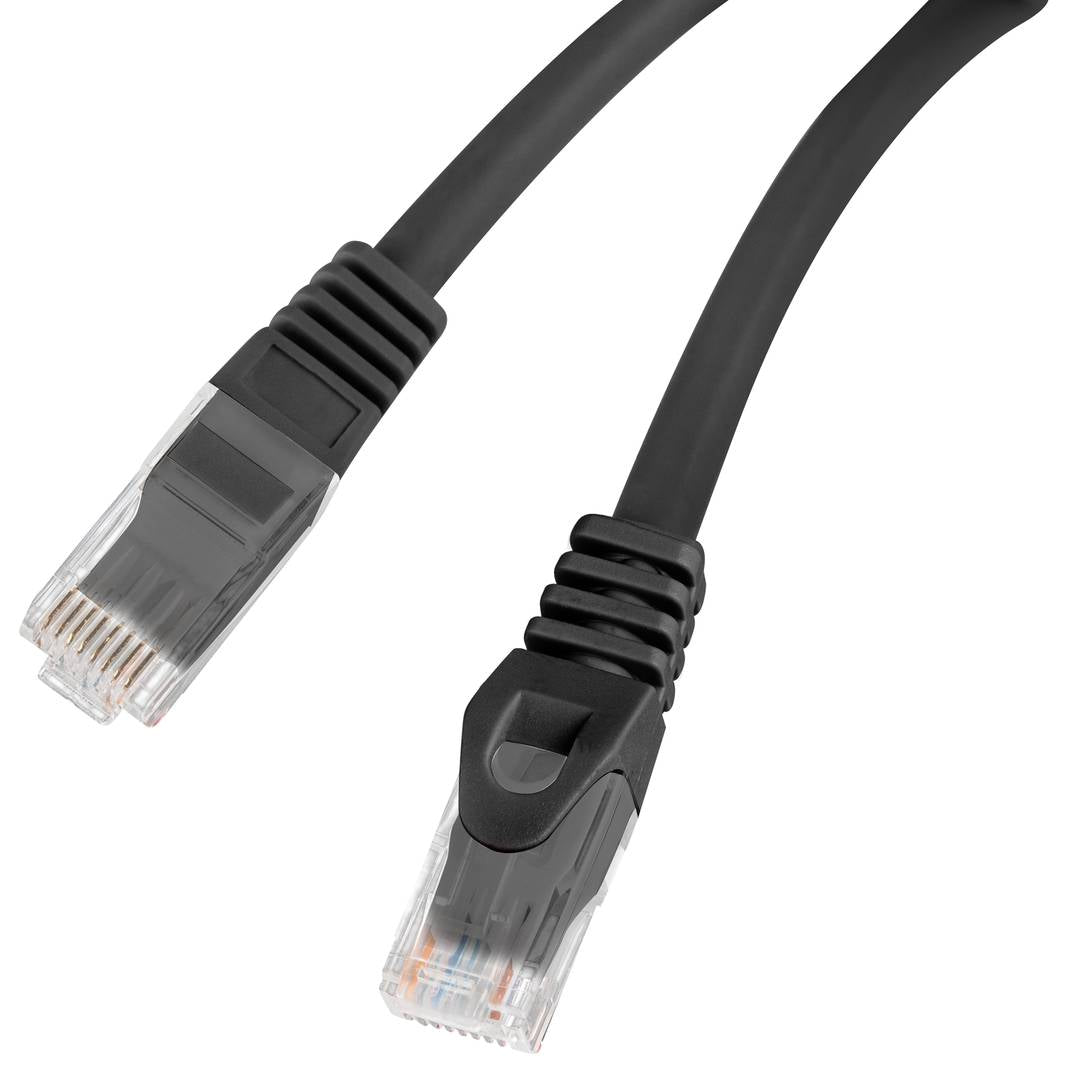 Cable de red ethernet Cat. 6 UTP de 2 m de color negro PCU6-10CU-0200-BK