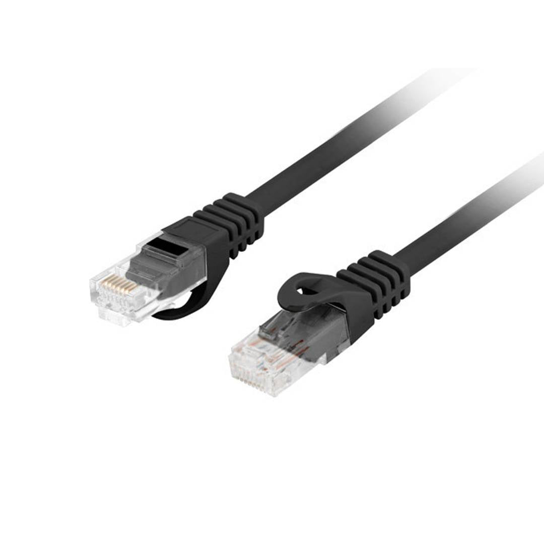 Cable de red ethernet Cat. 6 UTP de 3 m de color negro PCU6-10CU-0300-BK