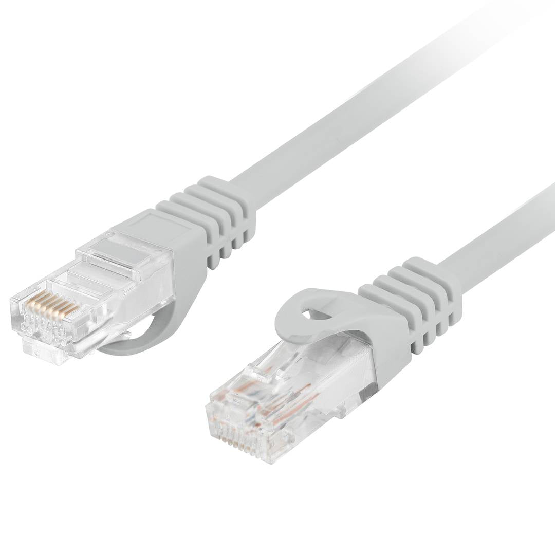 Cable de red ethernet Cat. 6 UTP de 0,5 m de color gris PCU6-10CU-0050-S