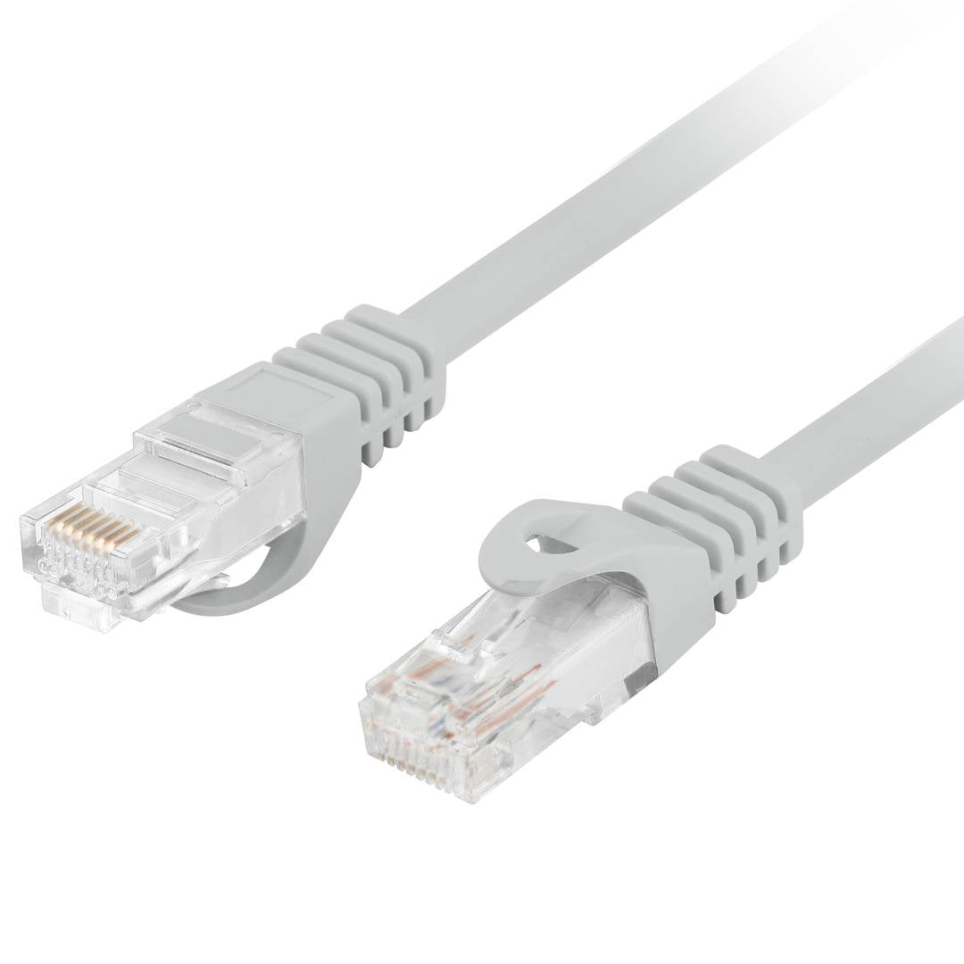 Cable de red ethernet Cat. 6 UTP de 1 m de color gris PCU6-10CU-0100-S