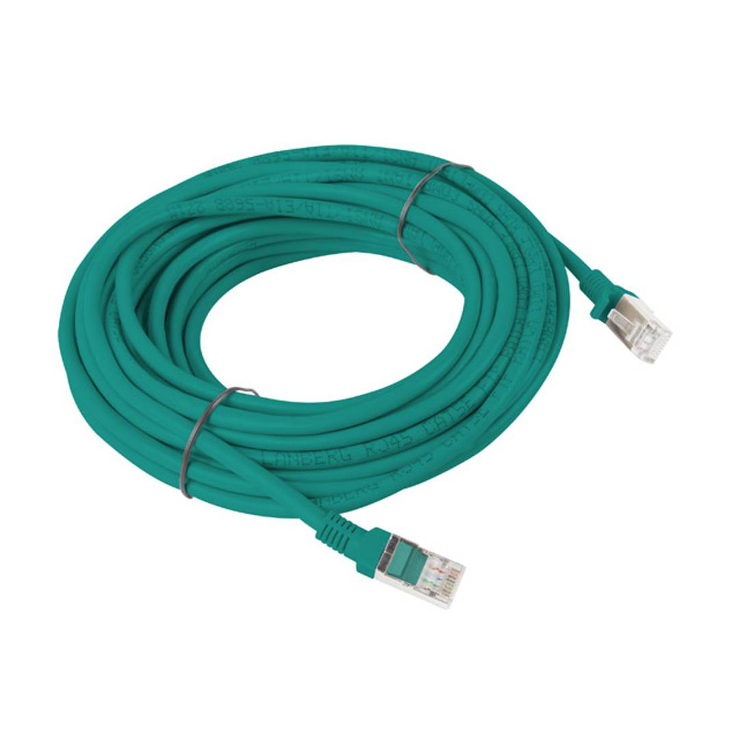 Cable de red ethernet Cat. 6 UTP de 10 m de color verde PCU6-10CC-1000-G