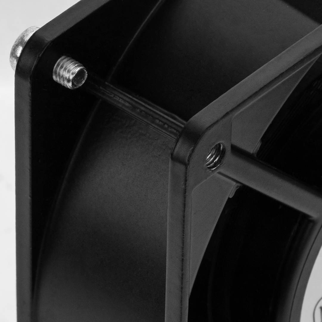 Ventilador de techo para armario rack 19' de 120mm 220VAC con rejilla y cable de alimentación