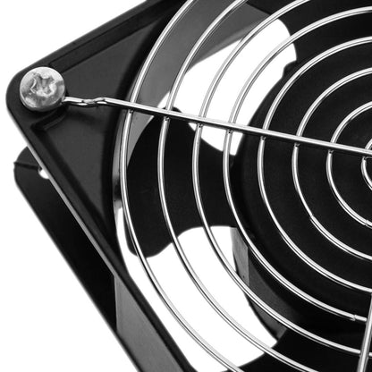 Ventilador de techo para armario rack 19' de 120mm 220VAC con rejilla y cable de alimentación