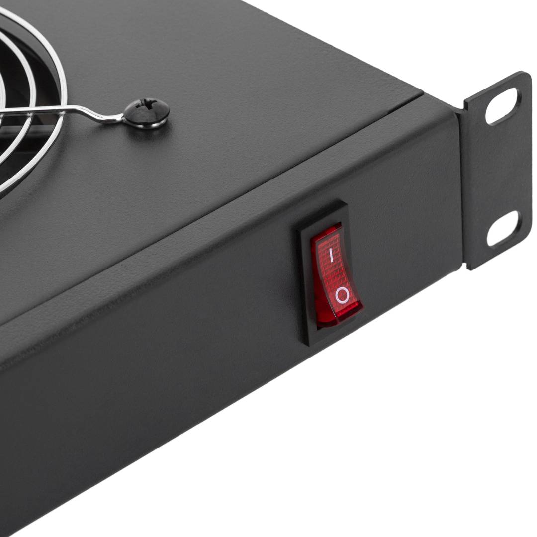 Kit de ventilación con termostato para armario rack 19' de 2 ventiladores de 120mm
