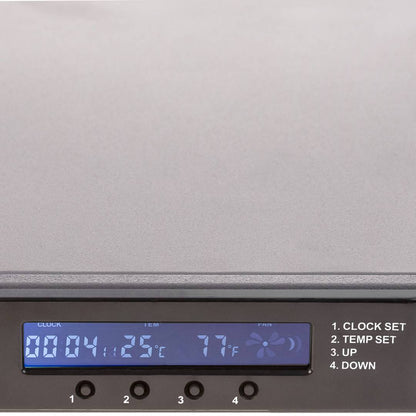 Kit de ventilación con termostato para armario rack 19' de 4 ventiladores de 120mm