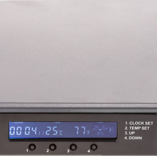 Kit de ventilación con termostato para armario rack 19' de 4 ventiladores de 120mm