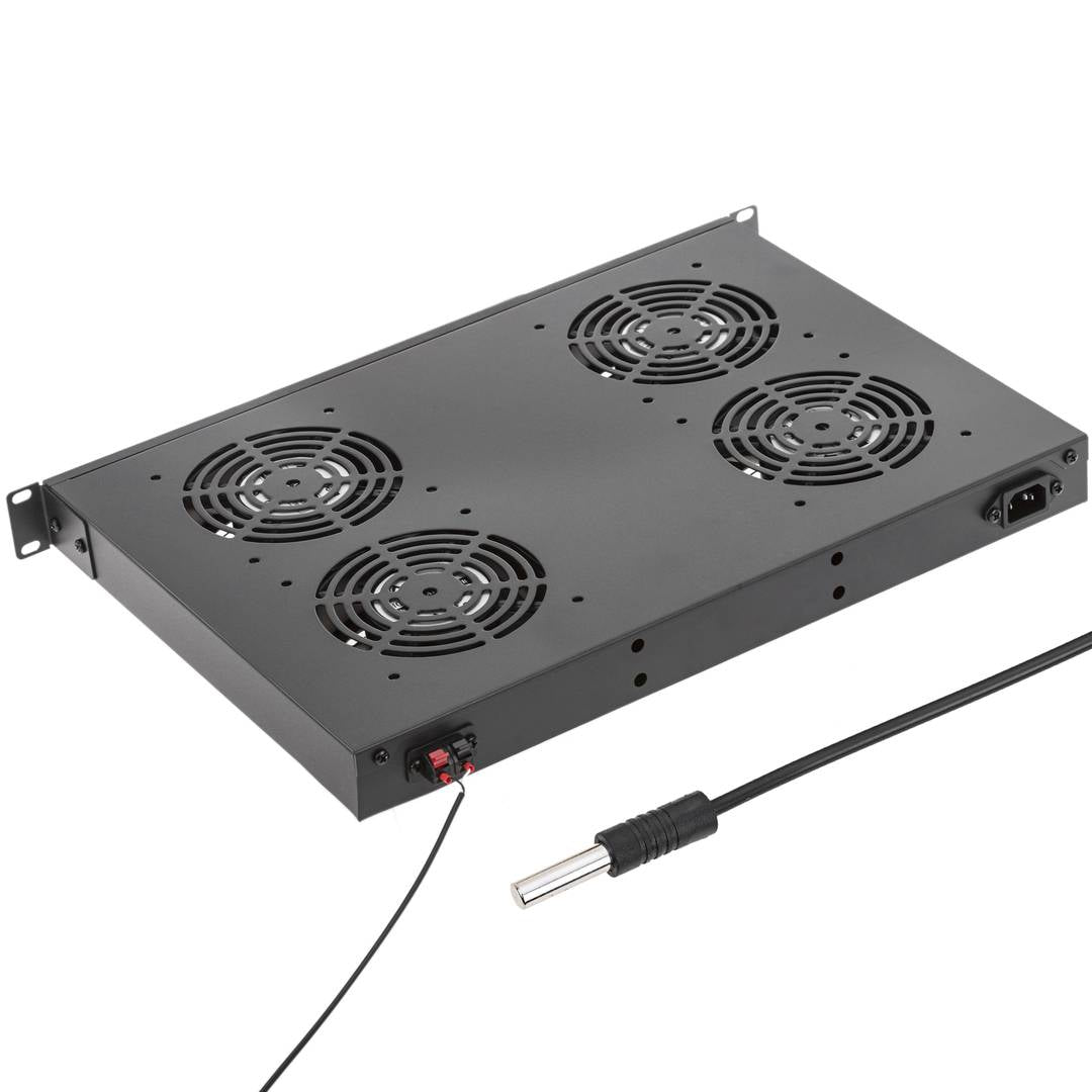 Kit de ventilación con termostato para armario rack 19' de 4 ventiladores de 120mm