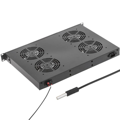 Kit de ventilación con termostato para armario rack 19' de 4 ventiladores de 120mm