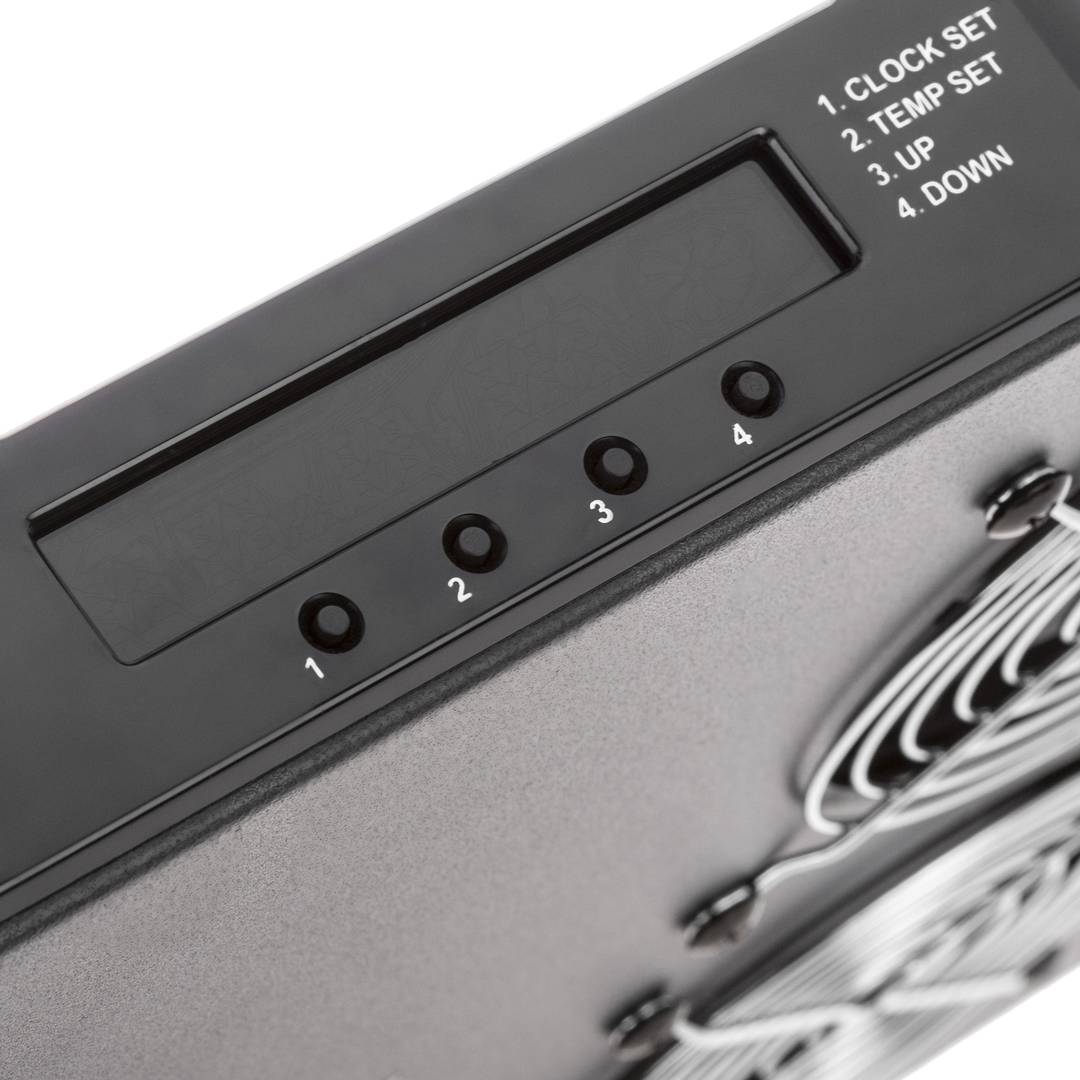 Kit de ventilación con termostato para armario rack 19' de 4 ventiladores de 120mm
