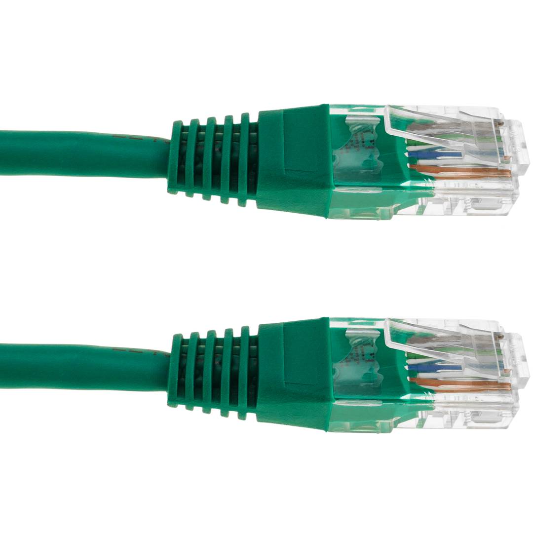 Cable de red ethernet Cat. 5e UTP de 5 m de color verde