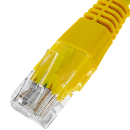 Cable de red ethernet Cat. 5e UTP de 1 m de color amarillo