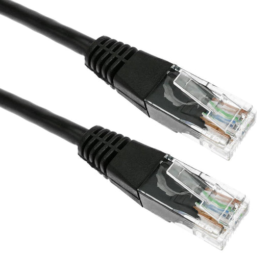 Cable de red ethernet Cat. 5e UTP de 2 m de color negro