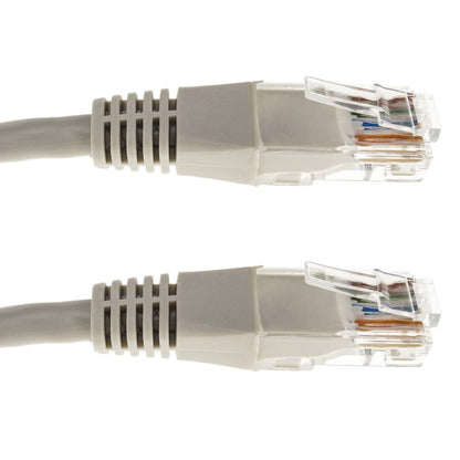 Cable de red ethernet Cat. 5e UTP de 10 m de color gris