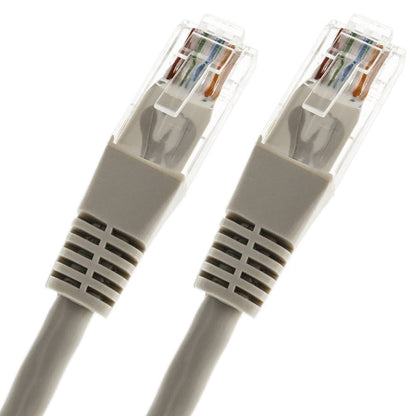 Cable de red ethernet Cat. 5e UTP de 10 m de color gris
