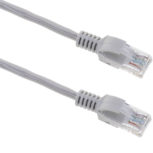 Cable de red ethernet Cat. 5e UTP de 30 m de color gris