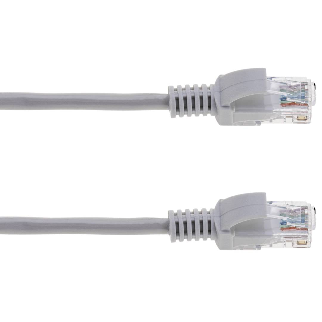 Cable de red ethernet Cat. 5e UTP de 30 m de color gris