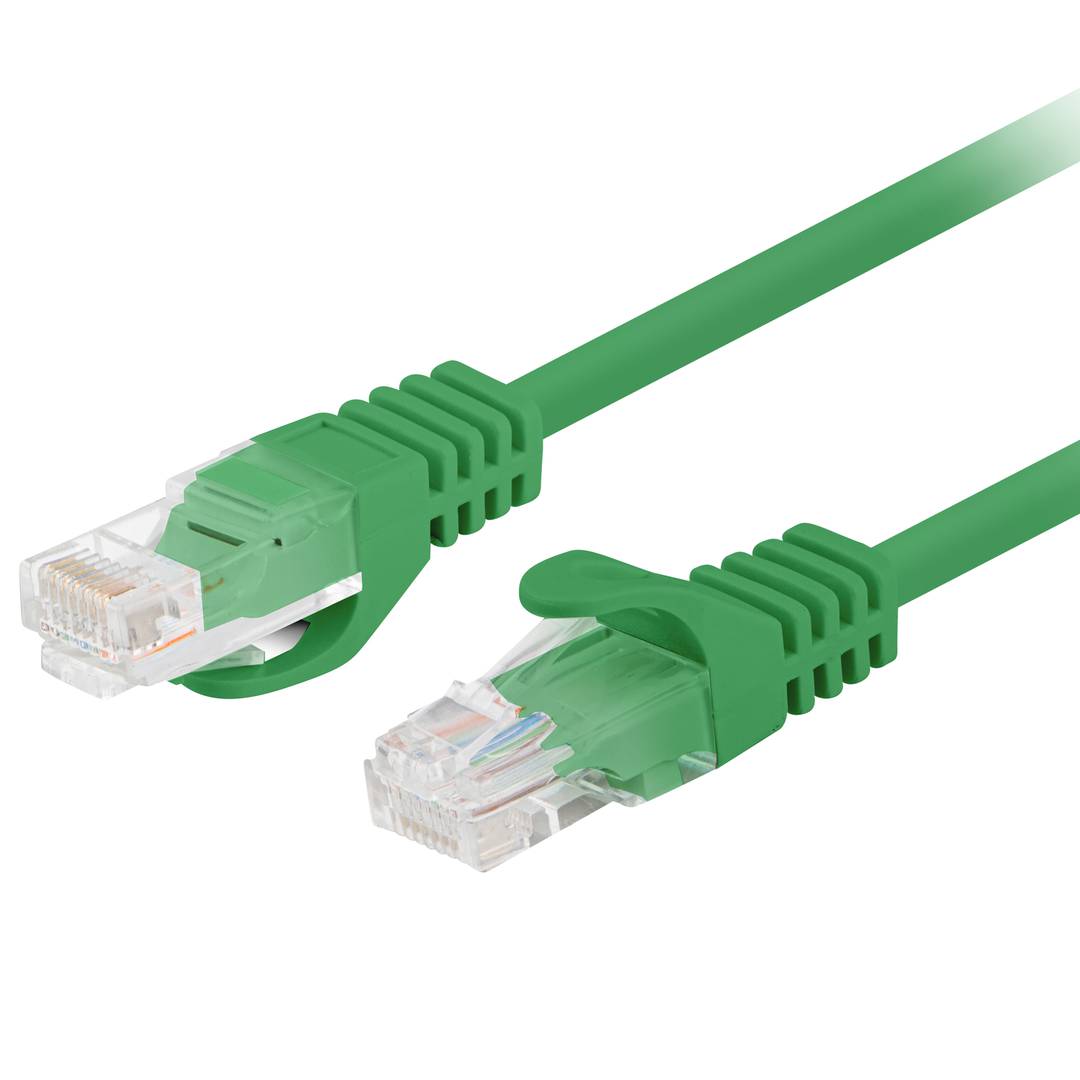 Cable de red ethernet Cat. 5e UTP de 2 m de color verde PCU5-10CC-0200-G