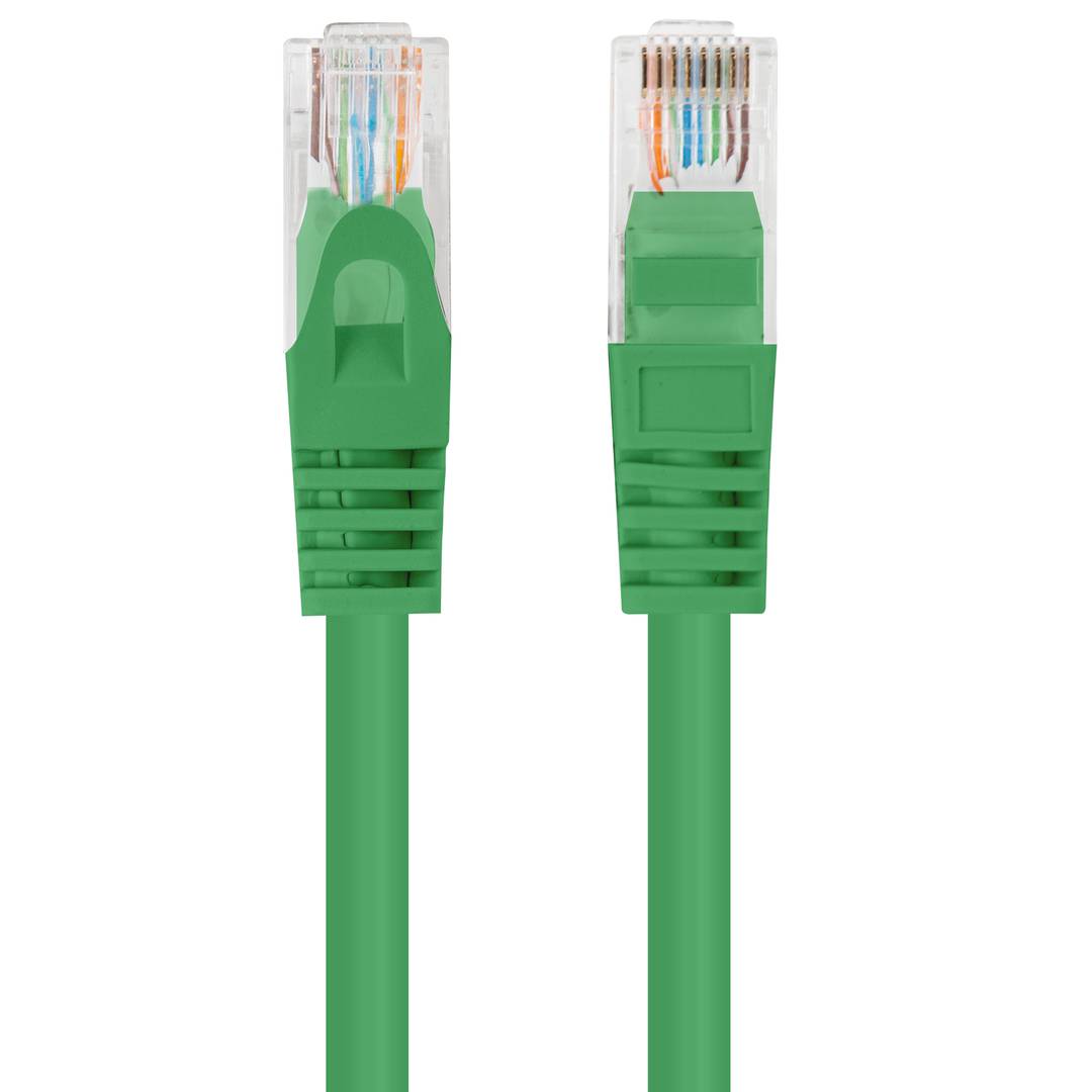 Cable de red ethernet Cat. 5e UTP de 2 m de color verde PCU5-10CC-0200-G