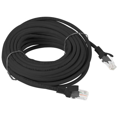 Cable de red ethernet Cat. 5e UTP de 10 m de color negro PCU5-10CC-1000-BK