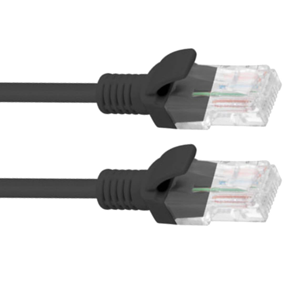 Cable de red ethernet Cat. 5e UTP de 10 m de color negro PCU5-10CC-1000-BK