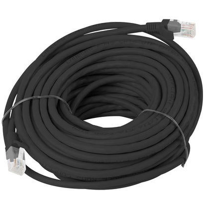 Cable de red ethernet Cat. 5e UTP de 15 m de color negro PCU5-10CC-1500-BK