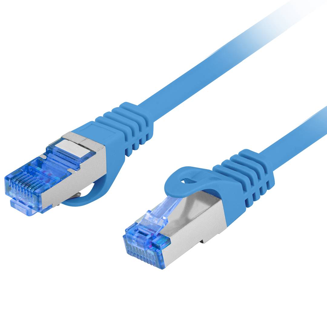 Cable de red ethernet Cat. 6a FTP CCA de 1,5 m de color azul PCF6A-10CC-0150-B
