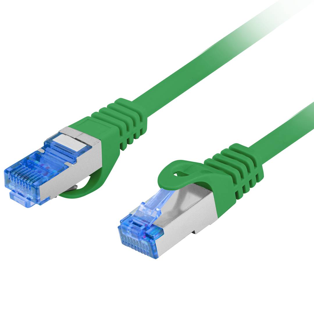 Cable de red ethernet Cat. 6A FTP de 1,5 m de color verde PCF6A-10CC-0150-G