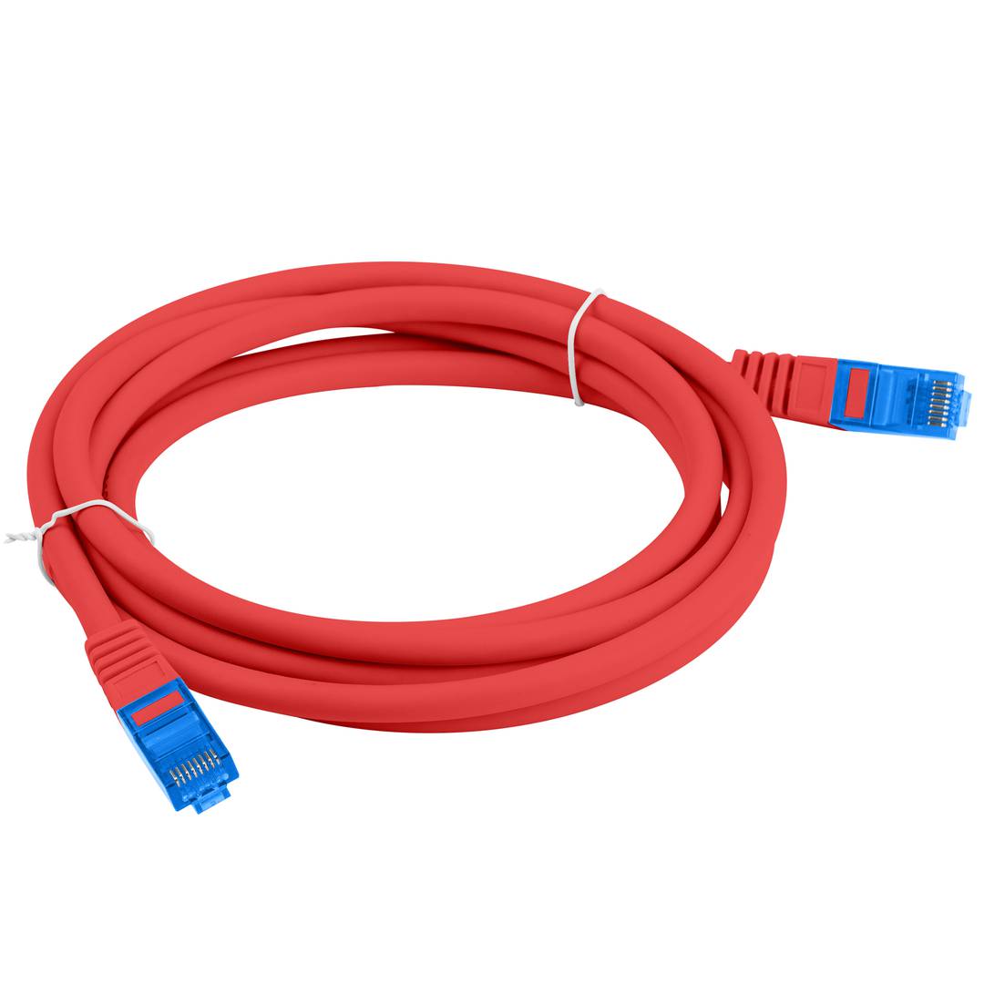 Cable de red ethernet Cat. 6a FTP de 1,5 m de color rojo PCF6A-10CC-0150-R