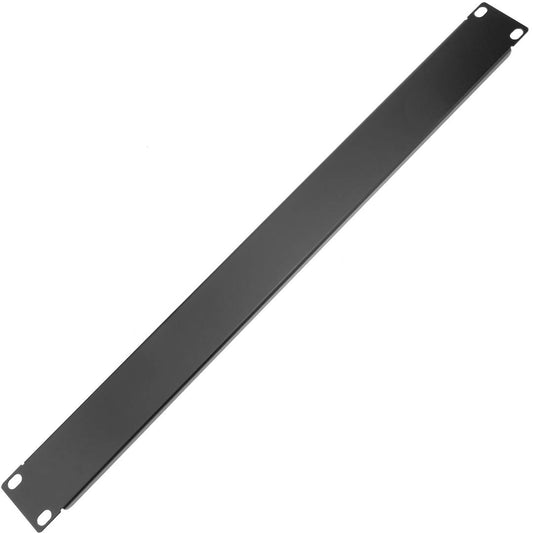 Panel ciego de 1U para armario rack 19' Tapa negra