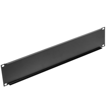 Panel ciego de 2U para armario rack 19' Tapa negra