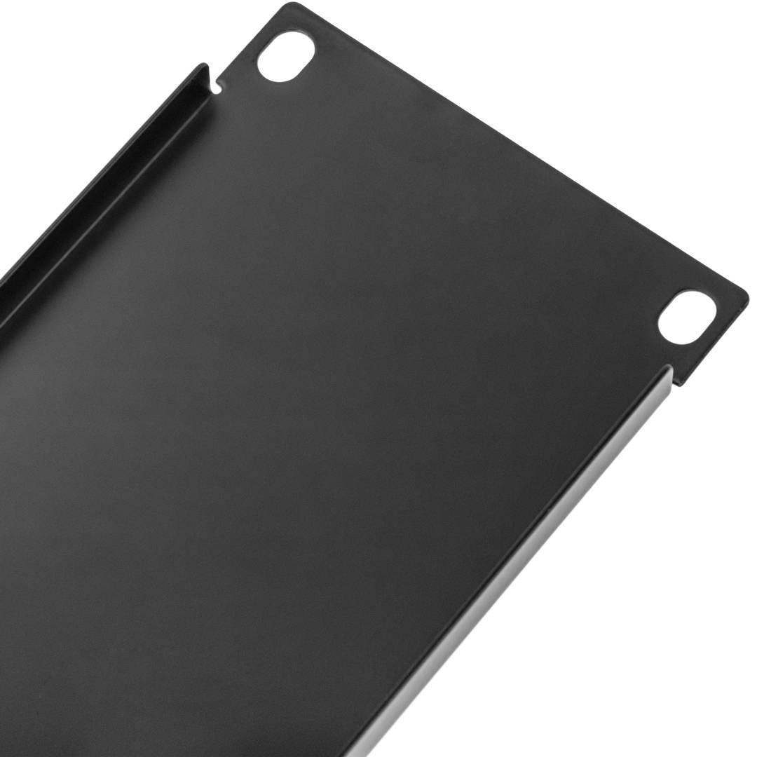 Panel ciego de 2U para armario rack 19' Tapa negra