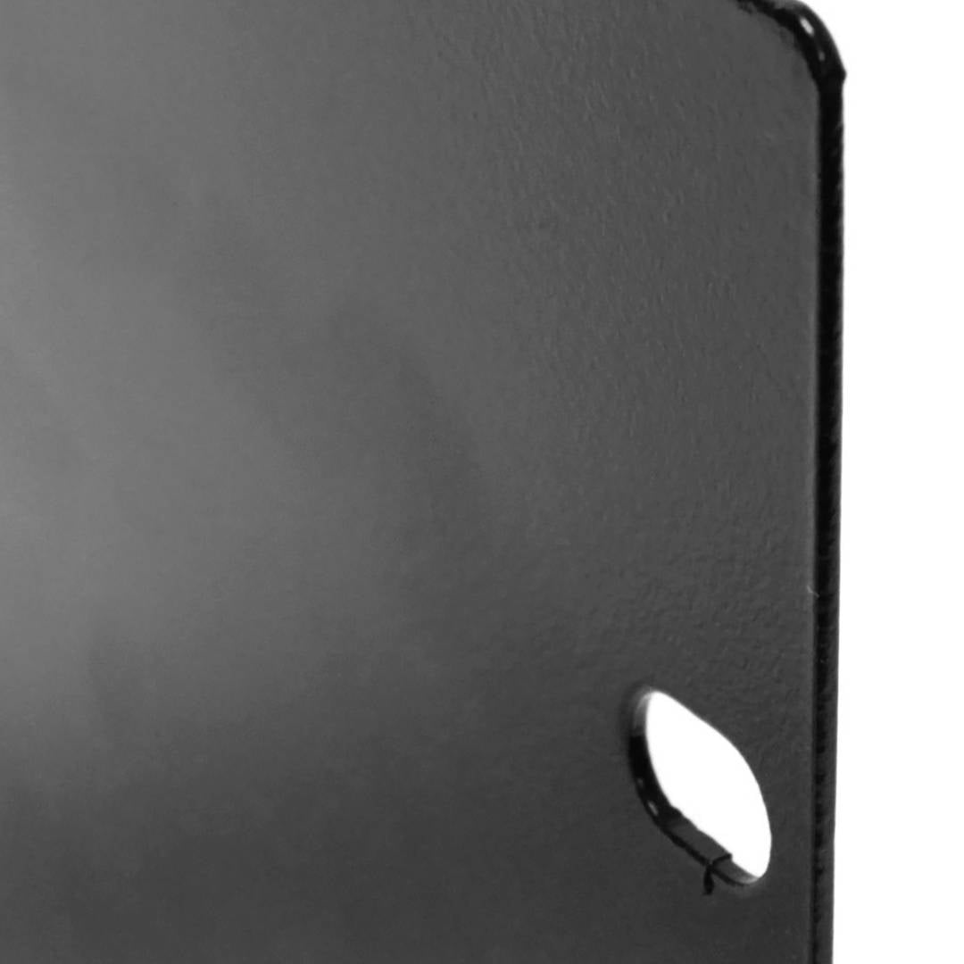 Panel ciego de 4U para armario rack 19' Tapa negra