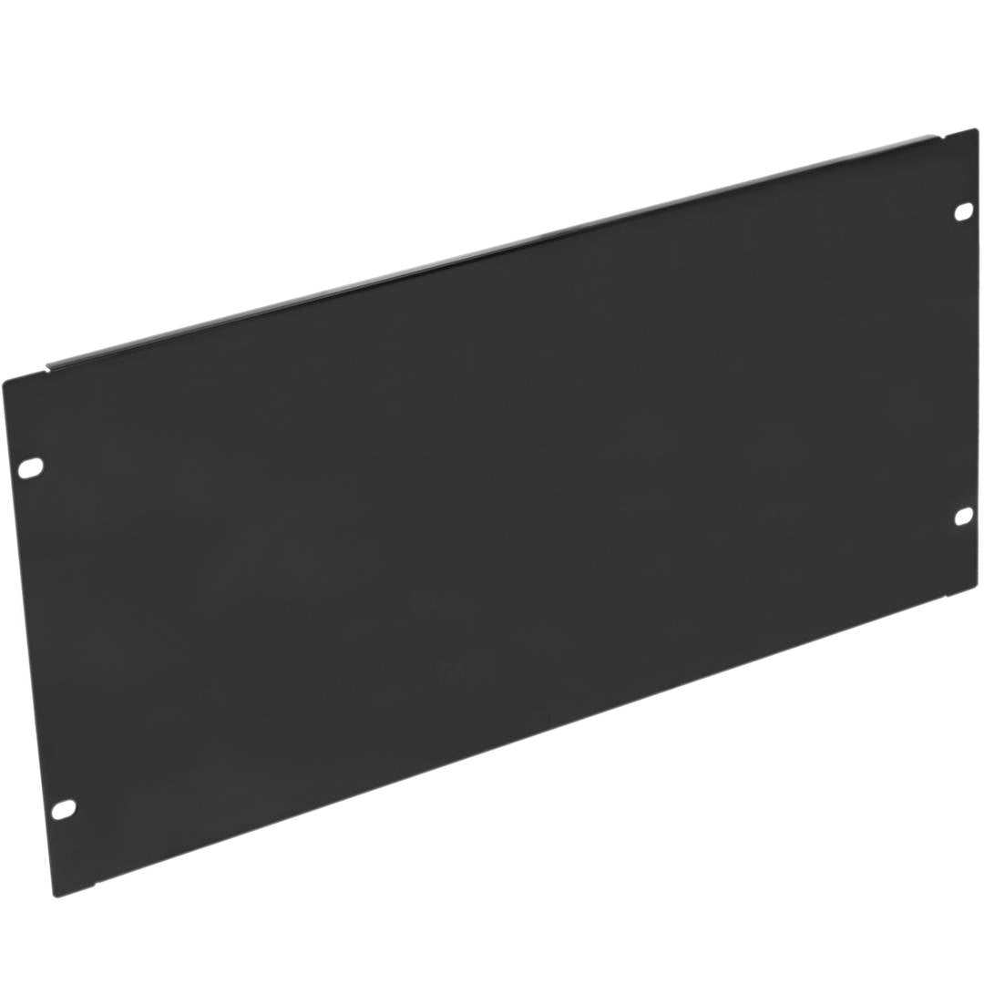Panel ciego de 5U para armario rack 19' Tapa negra