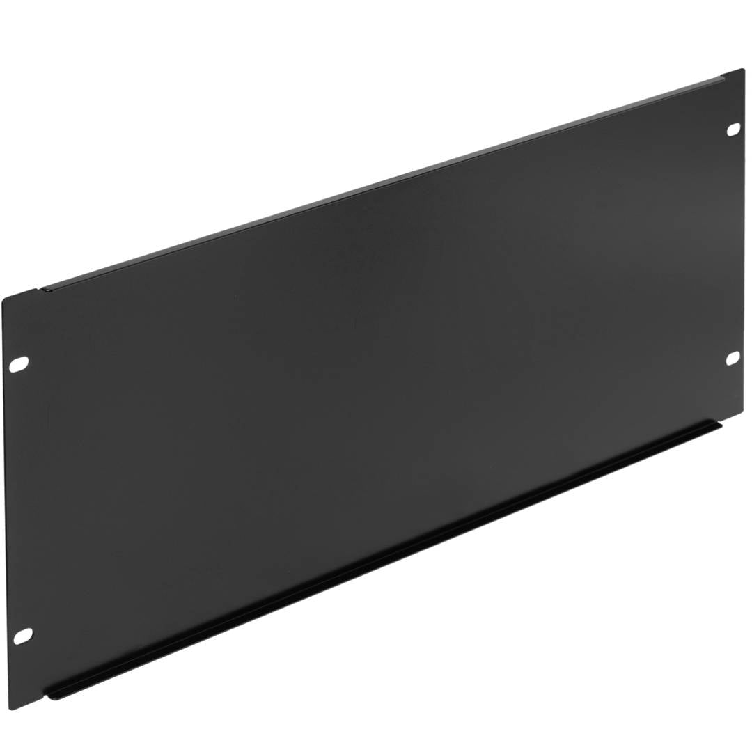 Panel ciego de 5U para armario rack 19' Tapa negra