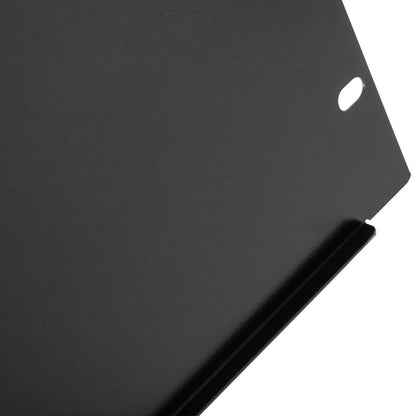 Panel ciego de 5U para armario rack 19' Tapa negra