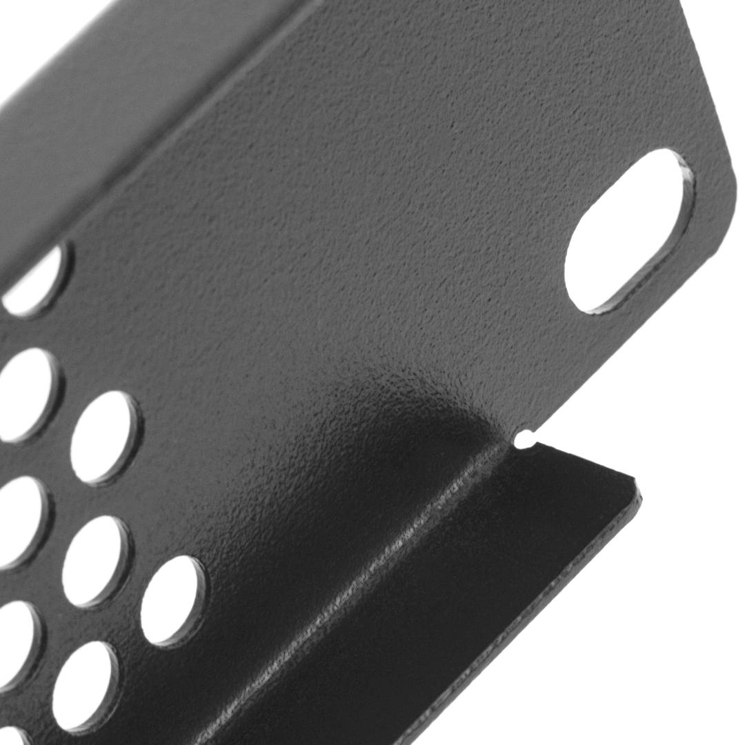 Panel de rejilla de 1U para armario rack 19' Tapa de ventilación negra