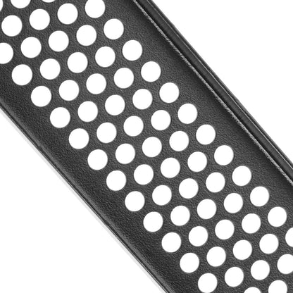 Panel de rejilla de 1U para armario rack 19' Tapa de ventilación negra
