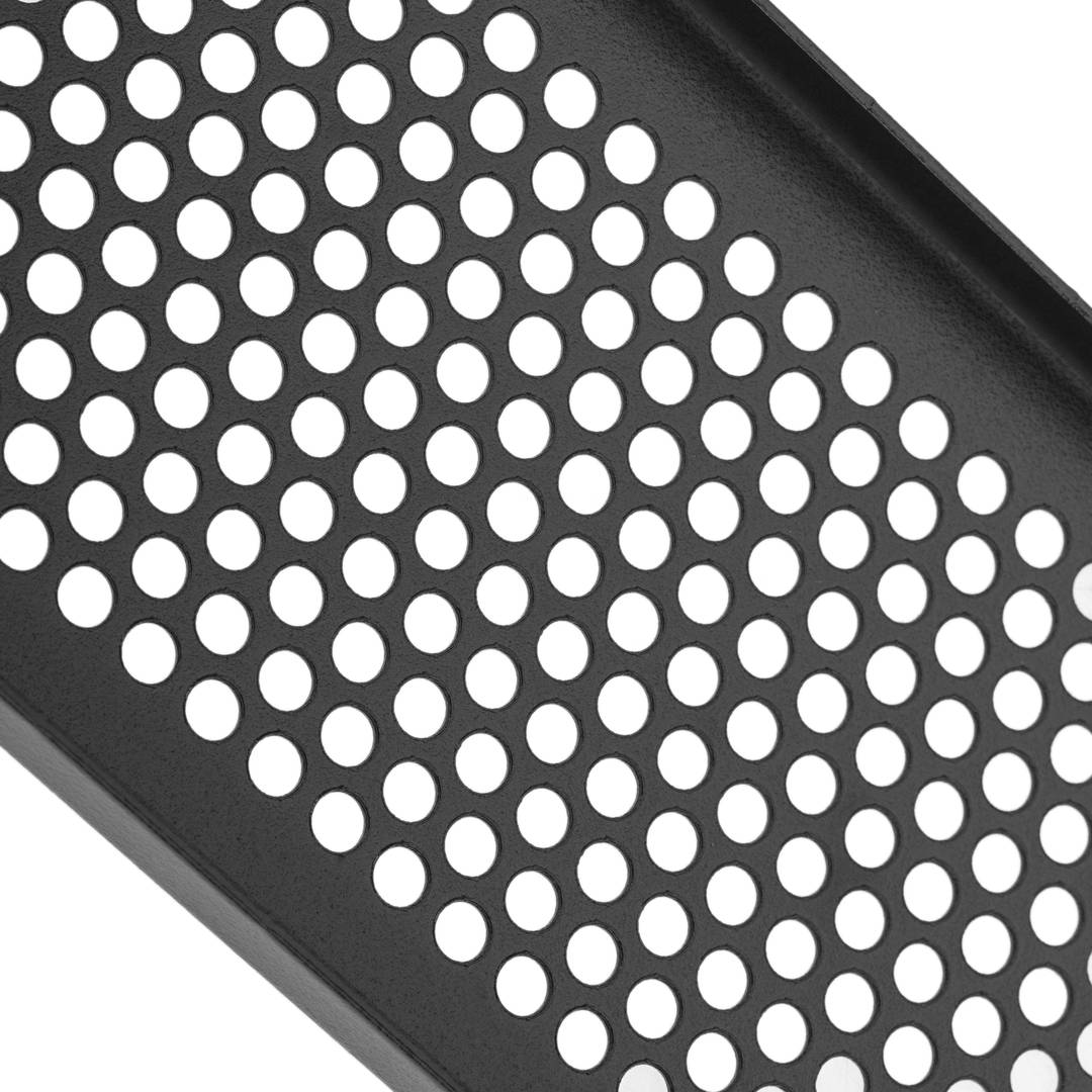 Panel de rejilla de 2U para armario rack 19' Tapa de ventilación negra