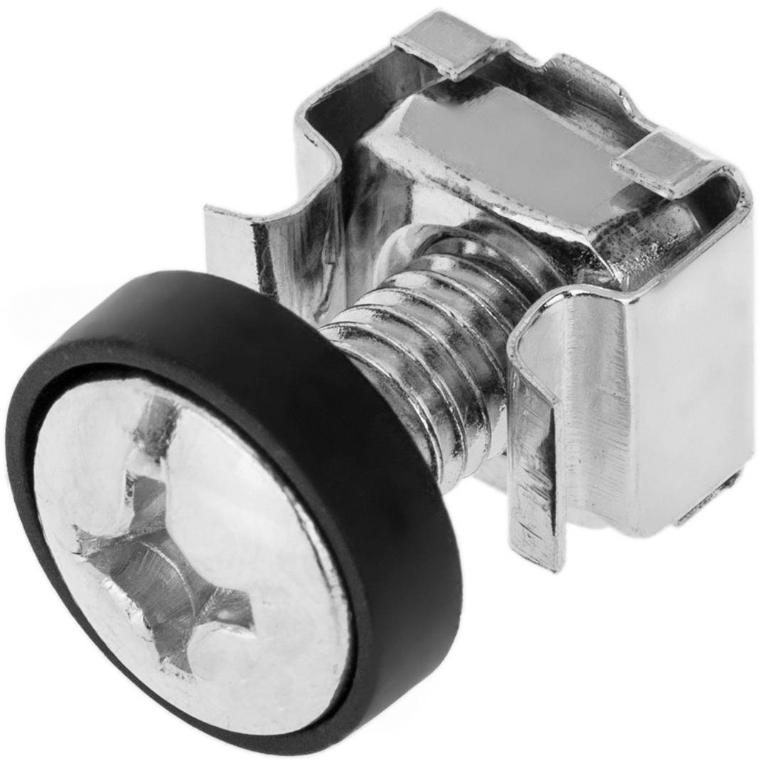 Tornillos M6 para Rack 19 20-pack de color plateado