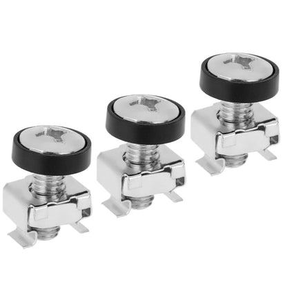 Tornillos M6 para Rack 19 20-pack de color plateado