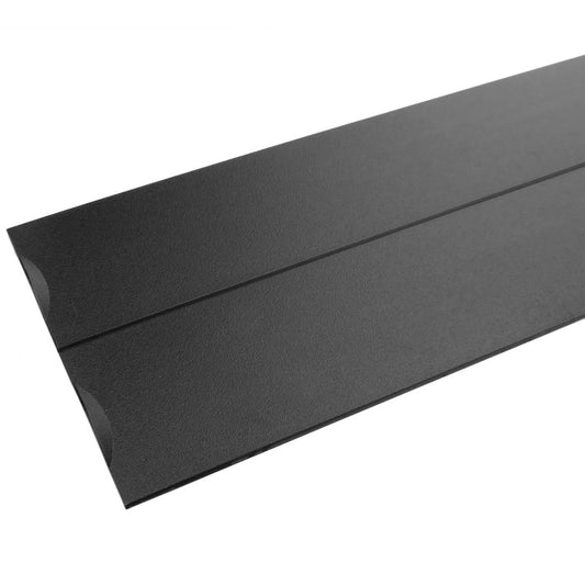 Panel ciego de 2U para armario rack 19' Tapa negra a presión