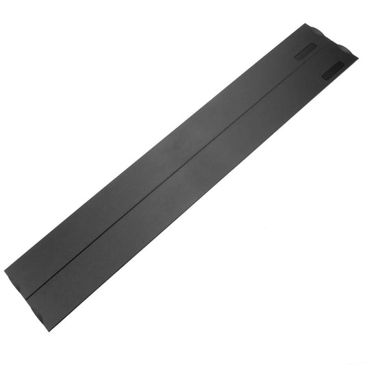Panel ciego de 2U para armario rack 19' Tapa negra a presión