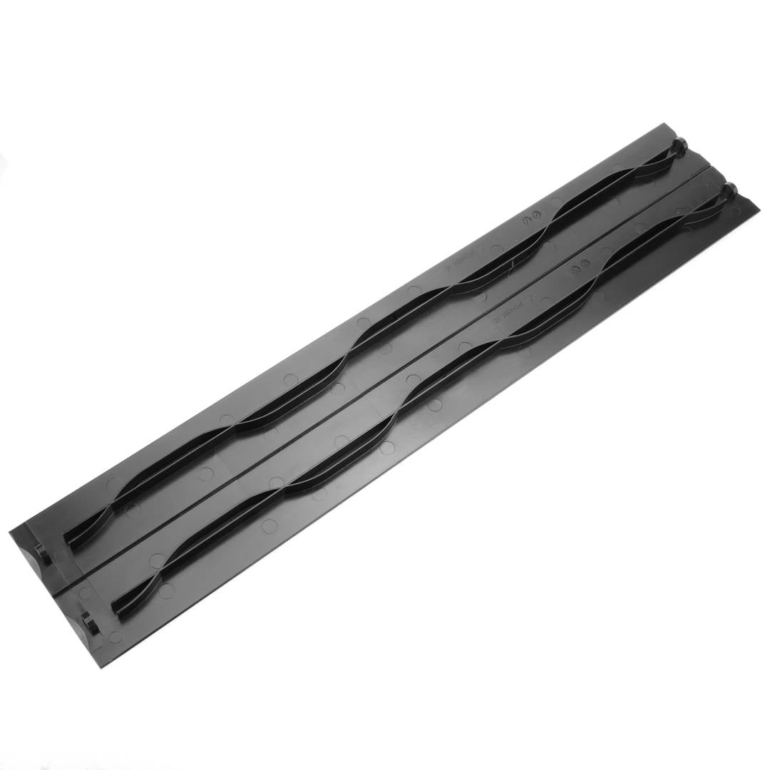 Panel ciego de 2U para armario rack 19' Tapa negra a presión