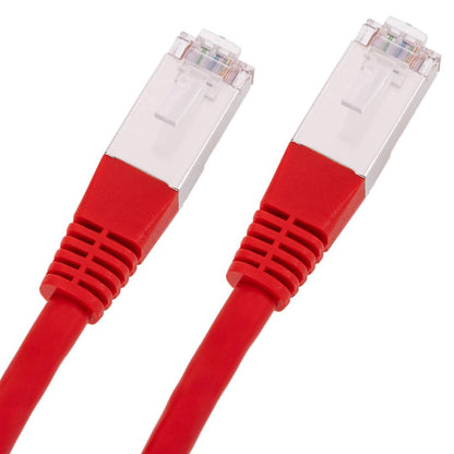 Cable de red ethernet Cat. 6 FTP de 3 m de color rojo