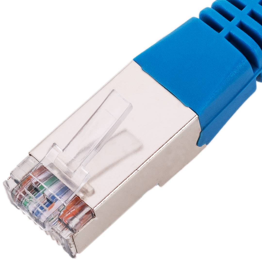 Cable de red ethernet Cat. 6 FTP de 2 m de color azul