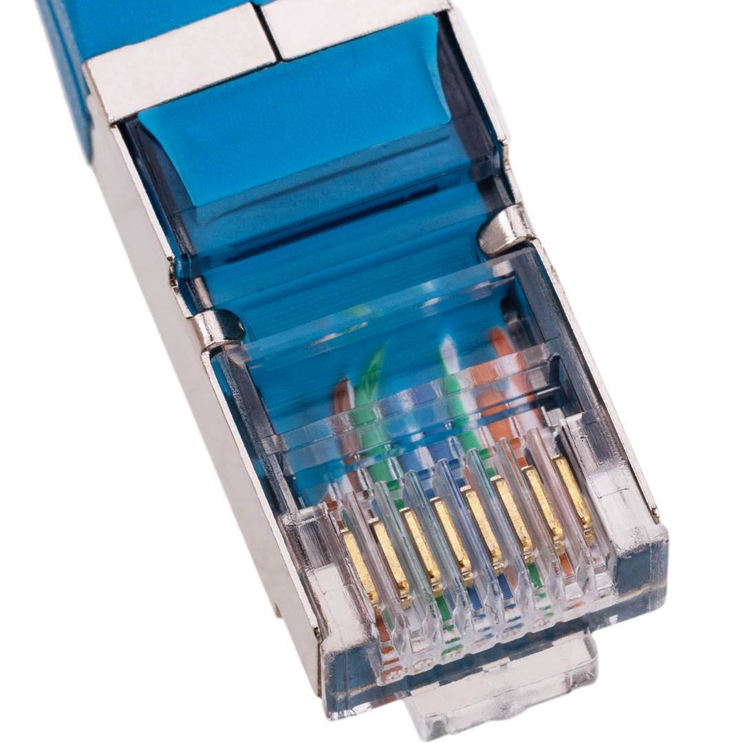 Cable de red ethernet Cat. 6 FTP de 5 m de color azul